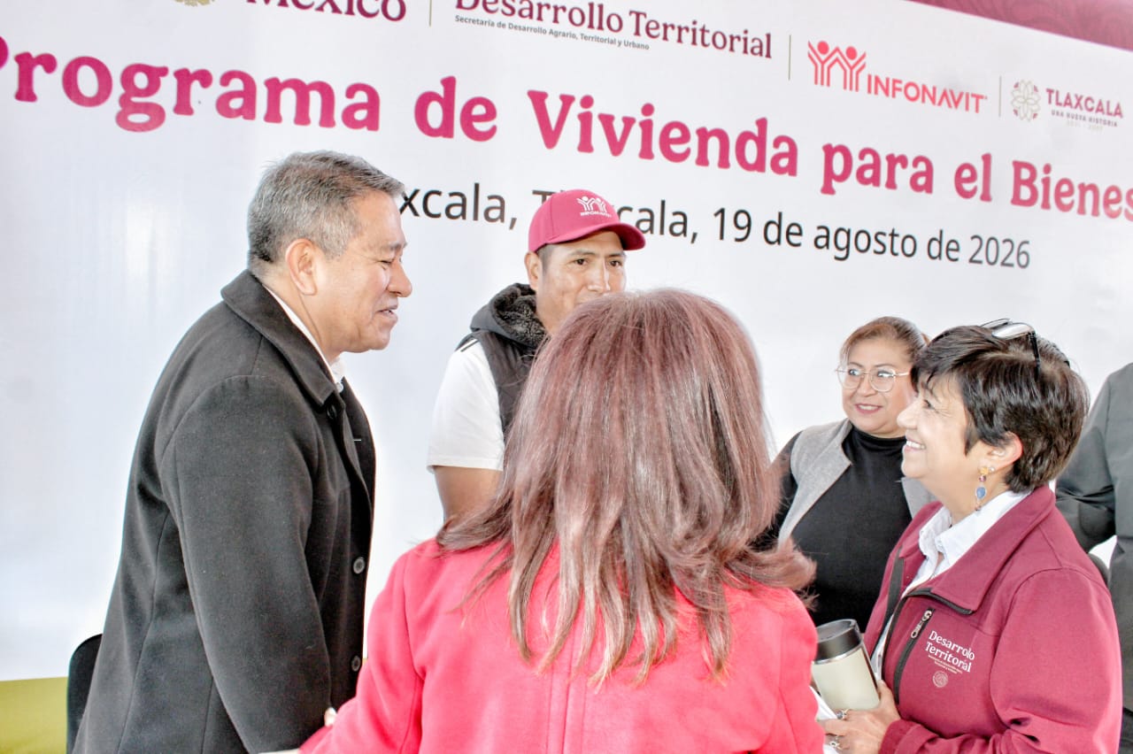 Carlos López Suárez destaca coordinación del Ayuntamiento de Tlaxcala para hacer realidad vivienda para el bienestar en Acuitlapilco